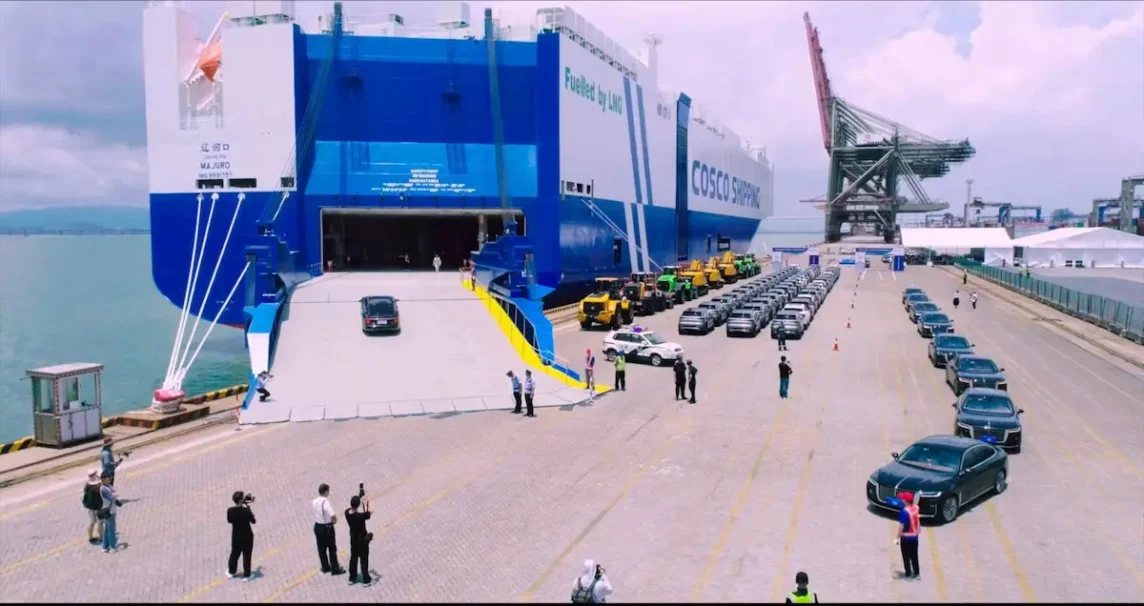 top 10 biggest RORO ships in 2025