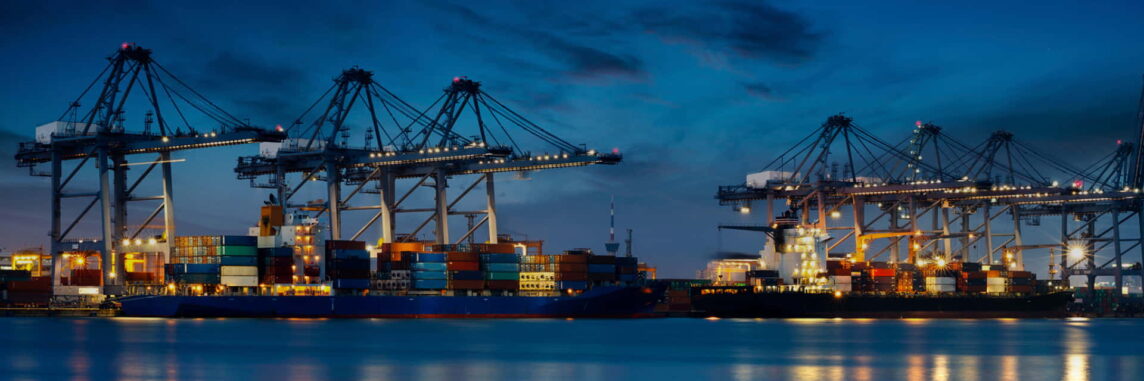 main alternative ports in gulf for international shipping