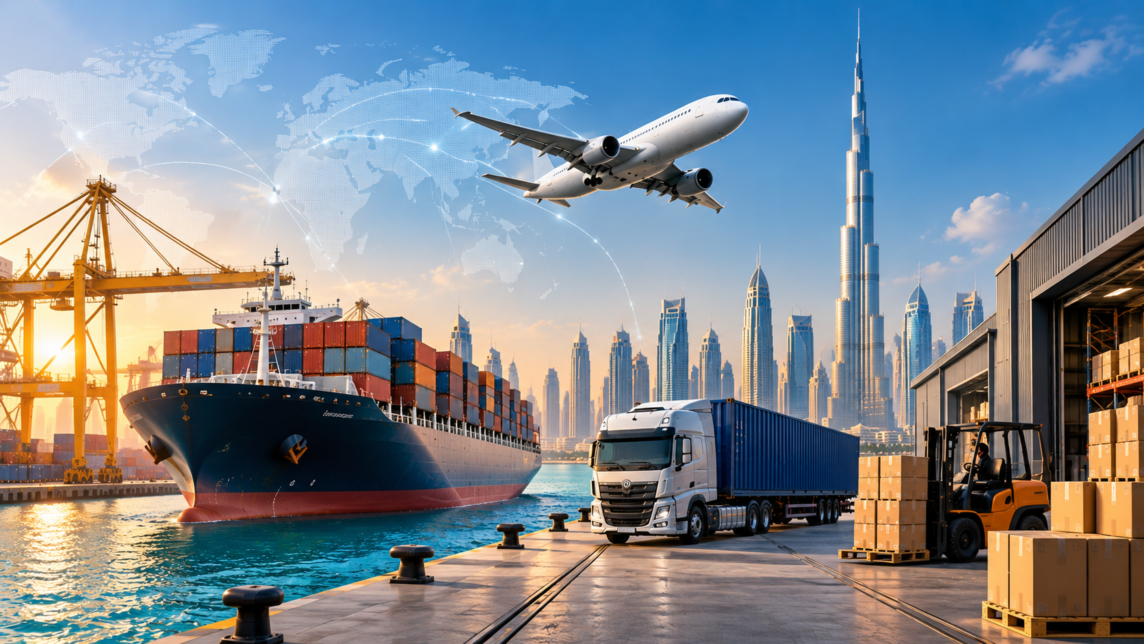 International shipping company in Dubai UAE